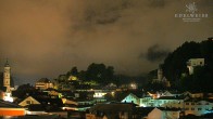 Archiv Foto Webcam Berchtesgaden: Zentrum und Hotel Edelweiss 23:00