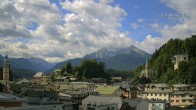 Archiv Foto Webcam Berchtesgaden: Zentrum und Hotel Edelweiss 09:00