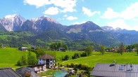 Archived image Webcam Berchtesgaden - Hotel Zechmeisterlehen 13:00
