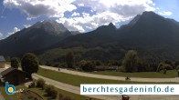 Archiv Foto Webcam Ramsau: Gästehaus Urban an der Alpenstraße 13:00