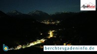 Archiv Foto Webcam Oberau am Rossfeld bei Berchtesgaden 23:00