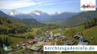 Archiv Foto Webcam Oberau am Rossfeld bei Berchtesgaden 11:00