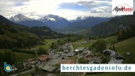 Archiv Foto Webcam Oberau am Rossfeld bei Berchtesgaden 13:00