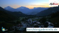 Archiv Foto Webcam Oberau am Rossfeld bei Berchtesgaden 19:00