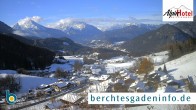 Archiv Foto Webcam Oberau am Rossfeld bei Berchtesgaden 09:00