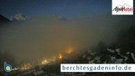 Archiv Foto Webcam Oberau am Rossfeld bei Berchtesgaden 23:00