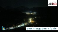 Archiv Foto Webcam Oberau am Rossfeld bei Berchtesgaden 21:00