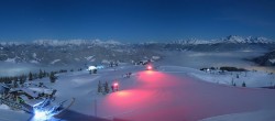Archived image Webcam Snow Space Salzburg - Top Station Flying Mozart 01:00