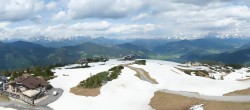 Archived image Webcam Snow Space Salzburg - Top Station Flying Mozart 13:00