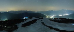 Archiv Foto Webcam Wagrain: Bergstation Flying Mozart 23:00