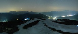 Archiv Foto Webcam Wagrain: Bergstation Flying Mozart 01:00