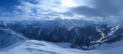 Archiv Foto Webcam Mayrhofen: Bergstation 150er Tux 01:00