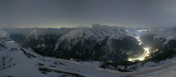 Archived image Webcam Mayrhofen - Top station 150er Tux 21:00