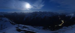 Archiv Foto Webcam Mayrhofen: Bergstation 150er Tux 03:00