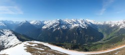 Archiv Foto Webcam Mayrhofen: Bergstation 150er Tux 07:00