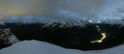 Archived image Webcam Mayrhofen - Top station 150er Tux 01:00