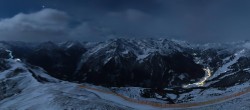 Archiv Foto Webcam Mayrhofen: Bergstation 150er Tux 23:00