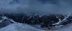 Archiv Foto Webcam Mayrhofen: Bergstation 150er Tux 01:00