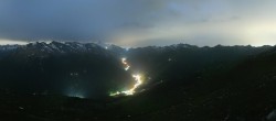 Archiv Foto Webcam Mayrhofen: Bergstation 150er Tux 23:00