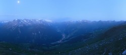 Archiv Foto Webcam Mayrhofen: Bergstation 150er Tux 03:00