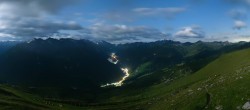 Archived image Webcam Mayrhofen - Top station 150er Tux 23:00