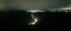 Archiv Foto Webcam Mayrhofen: Bergstation 150er Tux 01:00