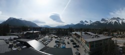 Archived image Webcam Canmore - View over the town 08:00