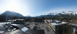Archived image Webcam Canmore - View over the town 06:00