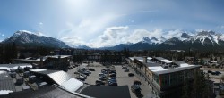 Archived image Webcam Canmore - View over the town 08:00