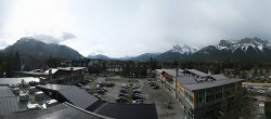 Archived image Webcam Canmore - View over the town 06:00