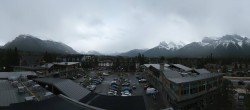 Archived image Webcam Canmore - View over the town 14:00