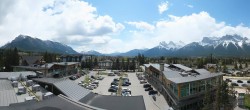 Archived image Webcam Canmore - View over the town 10:00