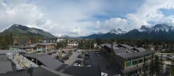 Archived image Webcam Canmore - View over the town 16:00