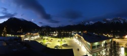 Archived image Webcam Canmore - View over the town 02:00