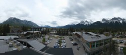 Archived image Webcam Canmore - View over the town 10:00