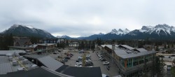 Archived image Webcam Canmore - View over the town 09:00