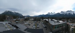 Archived image Webcam Canmore - View over the town 11:00