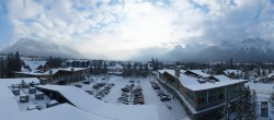 Archived image Webcam Canmore - View over the town 09:00