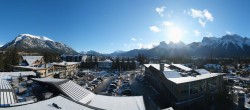 Archived image Webcam Canmore - View over the town 11:00