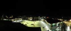 Archived image Webcam Canmore - View over the town 23:00