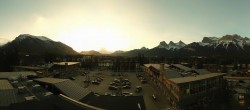 Archiv Foto Webcam Canmore - Blick über die Stadt 07:00