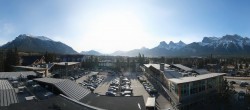 Archiv Foto Webcam Canmore - Blick über die Stadt 09:00