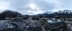 Archiv Foto Webcam Canmore - Blick über die Stadt 07:00