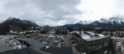 Archiv Foto Webcam Canmore - Blick über die Stadt 11:00