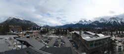 Archiv Foto Webcam Canmore - Blick über die Stadt 13:00