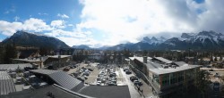 Archived image Webcam Canmore - View over the town 09:00