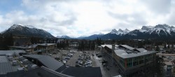 Archived image Webcam Canmore - View over the town 11:00