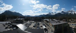 Archiv Foto Webcam Canmore - Blick über die Stadt 08:00
