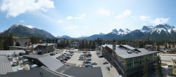 Archiv Foto Webcam Canmore - Blick über die Stadt 10:00