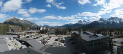 Archiv Foto Webcam Canmore - Blick über die Stadt 14:00